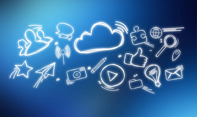 壁画图电子产品的艺术与科技融合 素材、插画与应用新视界